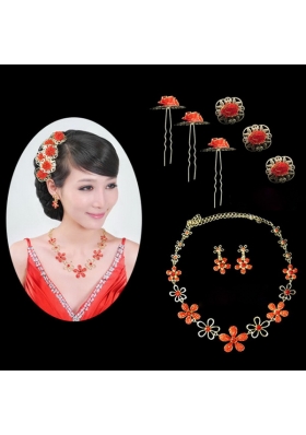 Fashional Alloy With Rhinestone Ladies' Jewelry Sets