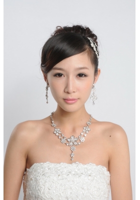 Beautiful Alloy/Rhinestones Ladies' Jewelry Sets