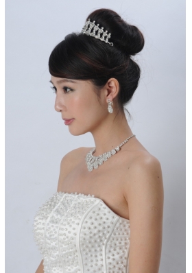 Charming Alloy With Rhinestone Jewelry Sets