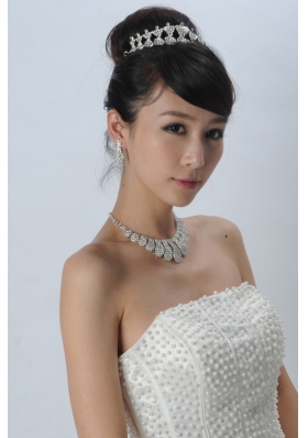 Charming Alloy With Rhinestone Jewelry Sets