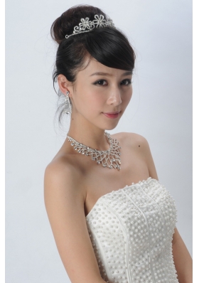 Elegant Alloy With Rhinestone Ladies  Jewelry Sets