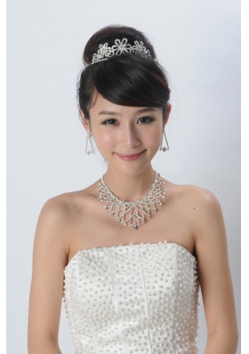 Elegant Alloy With Rhinestone Ladies  Jewelry Sets