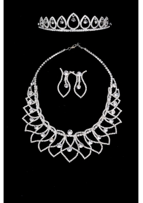 Gorgeous Alloy With Rhinestone Ladies  Jewelry Sets