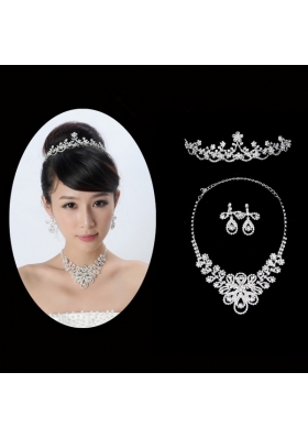 Gorgeous Alloy With Rhinestone Ladies  Jewelry Sets