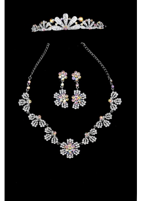 Lovely Dazzling Rhinestone Fabulous Jewelry Set