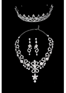 Unique Alloy With Rhinestone Ladies  Jewelry Sets