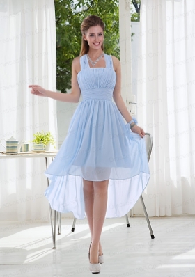 2015 Ruching Zipper Up Wonderful Bridesmaid Dress