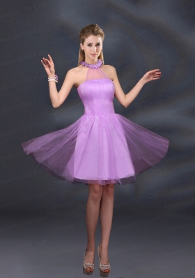 2015 The Super Hot Lilac A Line Bridesmaid Dresses