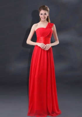 Ruching Empire 2015 Feminine Bridesmaid Dresses