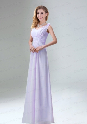 Beautiful Chiffon Dama Dress in Light Pink for 2015