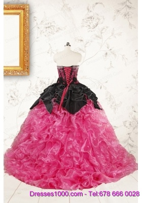 Trendy Multi Color Ball Gown Ruffled Quinceanera Dresses