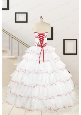 Popular White Sweet 16 Dresses with Appliques