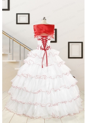 Popular White Sweet 16 Dresses with Appliques