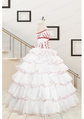 Popular White Sweet 16 Dresses with Appliques