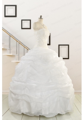 Pretty Strapless Beading Quinceanera Dresses for 2015