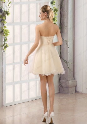 2015 Sturning Sweetheart A Line Prom Dress with Beading