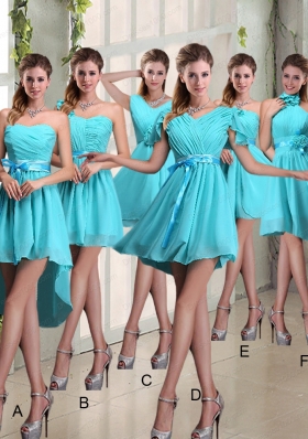 A Line Ruching and Belt V Neck Prom Dress with Cap Sleeves