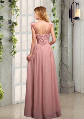 Scoop Empire Ruching 2015 Decent Prom Dresses