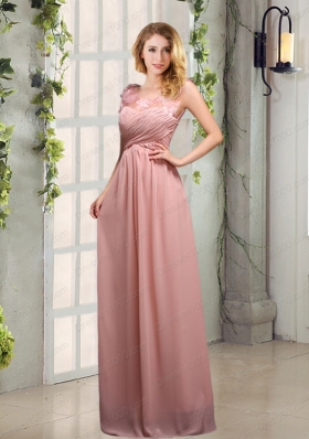 Scoop Empire Ruching 2015 Decent Prom Dresses