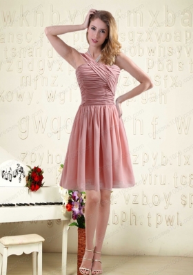 Romantic Sweetheart Empire Chiffon Prom Dresses with Ruching