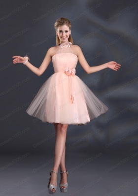Baby Pink Mini Length 2015 The Most Popular Prom Dresses