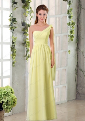 2015 Empire Chiffon Mother of the Bride Dresses with Ruching