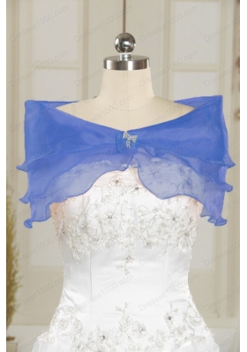 Appliques Exclusive Royal Blue Quinceanera Dresses For 2015