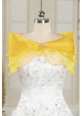 2015 Classical Multi Color Quinceanera Dresses with Hand Made Flowers