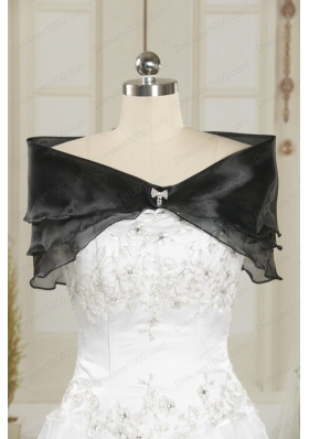 2015 Exclusive Black and White Quinceanera Dresses with Zebra and Ruffles