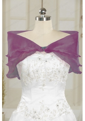 Classic One Shoulder 2015 Quinceanera Dresses with Beading and Leopard