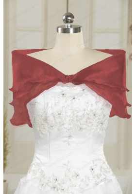 Fashionable Multi Color 2015 Quinceanera Gowns with Appliques and Bowknots