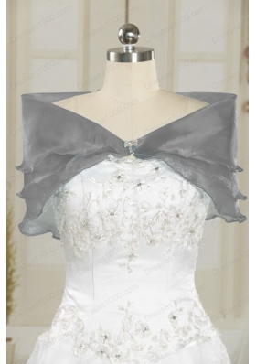 Most Popular Light Pink Strapless Elegant Quinceanera Gowns with Appliques