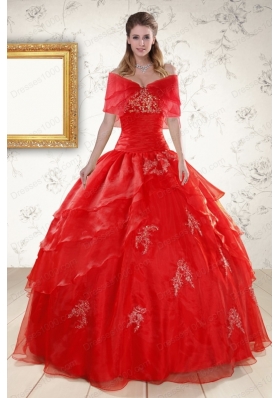 New Style Strapless Quinceanera Dresses for 2015