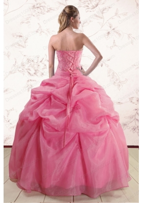 Most Popular Ball Gown Discount Quinceanera Gowns with Beading