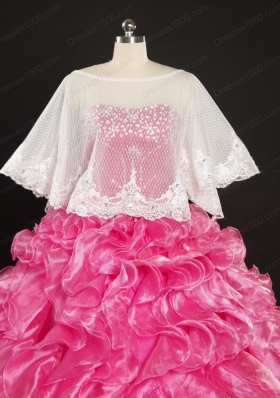 fashionable Sweetheart Beading Quinceanera Dresses with Brush Train