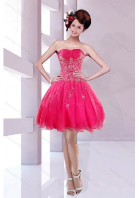 Beautiful Sweetheart High Low Prom Dress for 2015