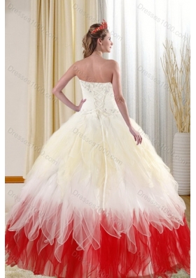 2015 Affordable Sweetheart Quinceanera Dresses with Beading