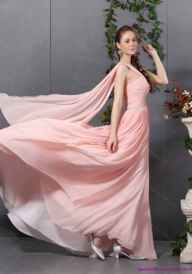 2015 Comfortable Sweetheart Prom Dress with Watteau Train