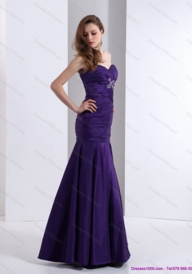 2015 Popular Prom Dresses with Beading and Ruching