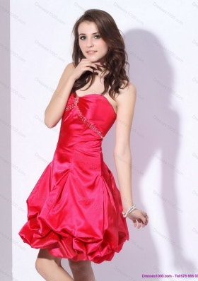 Sexy Sweetheart Pretty Prom Dresses with Pick Ups and Beading