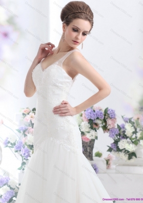 2015 New Style A Line Wedding Dress with Lace