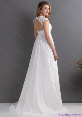 2015 New Style Sweetheart Wedding Dress with Floor Length