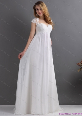 2015 New Style Sweetheart Wedding Dress with Floor Length