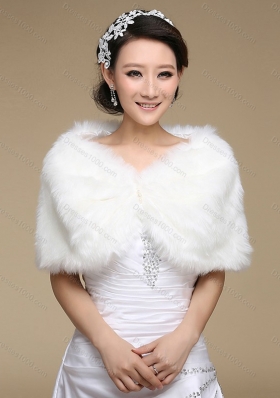 2015 New Style Strapless Beading Wedding Dress with Brush Train