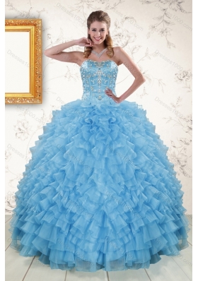 2015 Gorgeous Ruffles and Beading Quinceanera Dress and Hot Pink Short Dama Dresses and Cute Halter Top Little Girl Dress