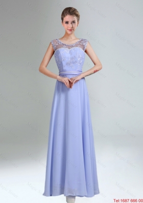 2016 Winter Pretty Belt Empire Dama Dress in Lavender