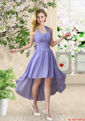 Fashionable Hand Made Flowers Bridesmaid Dresses with A Line