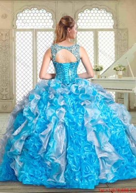 Fashionable Sweetheart Sweet 16 Dresses with Paillette and Ruffles