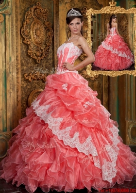 Fashionable Ball Gown Floor Length Ruffles Quinceanera Dresses