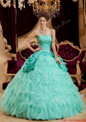 Spring Perfect Pick Ups and Ruffles Quinceanera Gowns